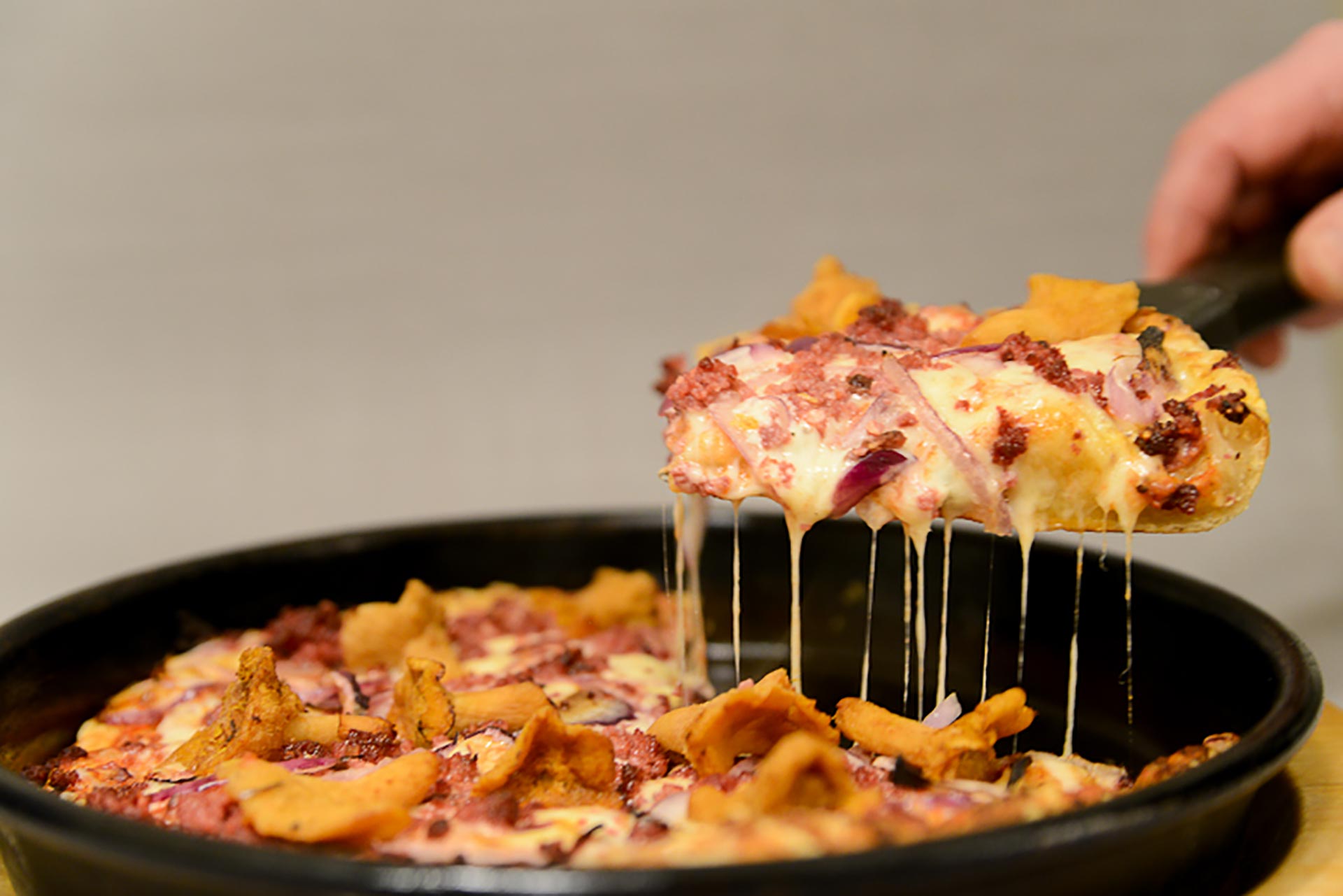 Deep-Pan Pizza